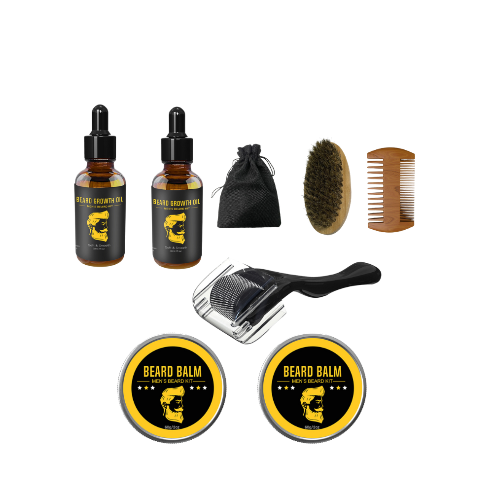 Organic 8-Piece Beard Care Set