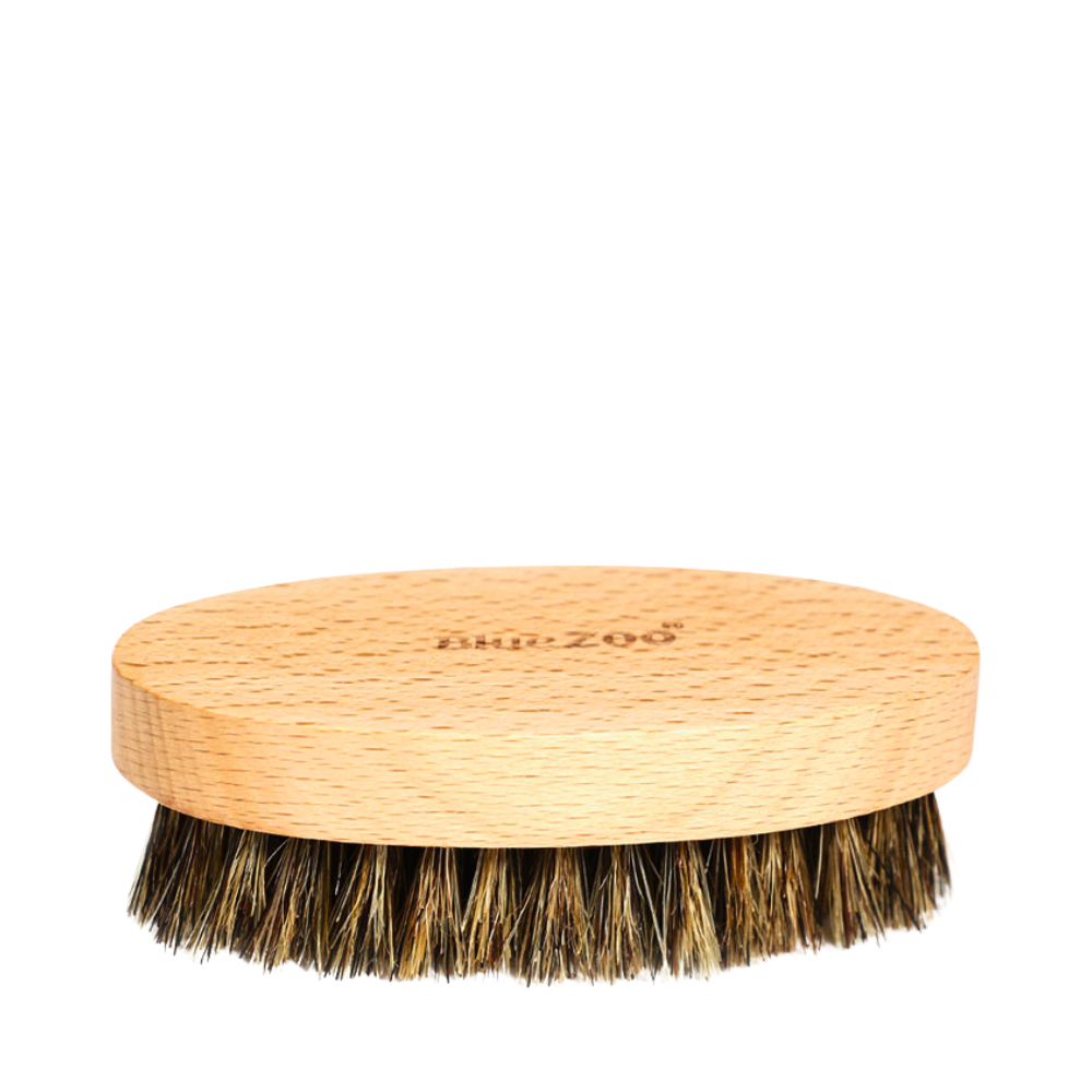 Beechwood & Bristle Oval Beard Brush